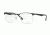 Ray-Ban RX6363 Single Vision Prescription Eyeglasses 2861-52 - Silver Top On Black Frame