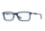 Ray-Ban RX7023 Eyeglass Frames 5260-55 - Top Blue On Matte Dark Grey Frame