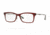 Ray-Ban RX7039 Single Vision Prescription Eyeglasses 5456-51 - Matte Dark Red Frame