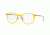 Ray-Ban RX7051 Single Vision Prescription Eyeglasses 5519-47 - Opal Matte Yellow Frame