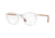 Ray-Ban RX7132 Single Vision Prescription Eyeglasses 5783-50 - Rubber Trasparent Frame
