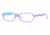 Ray-Ban RY1524 SV Prescription Eyeglasses - Top Violet On Tr Azure Frame / 47 mm Prescription Lenses, 3566-4715