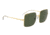 Ray-Ban SQUARE RB1971 Sunglasses 919631-54 - , Green Lenses