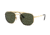 Ray-Ban THE MARSHAL II RB3648M Prescription Sunglasses, 52mm, Gold, RB3648M-001-52-SV