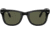 Ray-Ban Wayfarer Folding Sunglasses RB4105 601-58-5022 - Black Frame, Crystal Green Polar 50 mm Lenses