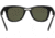 Ray-Ban Wayfarer Folding Sunglasses RB4105 601-58-5022 - Black Frame, Crystal Green Polar 50 mm Lenses