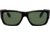 Ray-Ban Wayfarer Nomad RB2187 Sunglasses Polarized, Black, G-15 Green, 54, RB2187-901-58-54