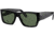 Ray-Ban Wayfarer Nomad RB2187 Sunglasses Polarized, Black, G-15 Green, 54, RB2187-901-58-54
