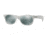 Ray-Ban Wayfarer RB2132 Sunglasses 614440-55 - Top Brushed Silver On Trasp Frame, Green Mirror Silver Lenses