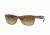 Ray-Ban Wayfarer RB2132 Sunglasses 614585-52 - Top Brushed Brown On Trasp Frame, Brown Gradient Dark Brown Lenses