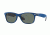 Ray-Ban Wayfarer RB2132 Sunglasses 6239-52 - Black/top Blue Alcantara Frame, Green Lenses