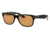 Ray-Ban Wayfarer RB2132 Sunglasses 63983L-55 - Black/Transparent Frame, Yellow Mirror Gold Lenses