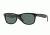 Ray-Ban Wayfarer RB2132 Sunglasses 901/58-58 - Black Frame, Crystal Green Polarized Lenses