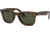 Ray-Ban WAYFARER RB4340 Sunglasses 710-50 - Havana Frame, Green Lenses