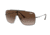 Ray-Ban WINGS II Sunglasses - Men's, Gunmetal Frame, Brown Gradient Lenses, RB3697-004-13-35