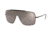 Ray-Ban WINGS II Sunglasses - Men's, Black Frame, Dark Violet/Silver Gradient Mirror Lenses, RB3697-9168Y3-35