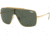 Ray-Ban WINGS II Sunglasses - Men's, Gold Frame, Green Classic Lenses, RB3697-905071-35