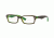 Ray-Ban Youth RY1530 Eyeglass Frames 3665-48 - Top Brown On Green Fluo Frame