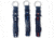 RE Factor Tactical Survival Key Chain - First Respnder - Whistle, Black, Blue Line RFSKFRBKBLWS