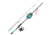 Ready 2 Fish R2F5 Just Add Bait Surf and Pier Combo with Kit - 8' MH, R2F5-JABSURFPIER-SP