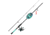 Ready 2 Fish R2F5 Just Add Bait Surf Fishing Spinning Combo with Kit - 9' MH, R2F5-JABSURF-SP