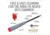 Real Avid Chamber Boss Cleaning Kit - AR15, Gray/Red, AR15, AVAR15CB