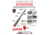 Real Avid Chamber Boss Cleaning Kit - AR15, Gray/Red, AR15, AVAR15CB