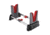 Real Avid Portable Gun Cleaning Speed Stand, Grey, Red, Black, Large, AVSSFG