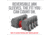 Real Avid Smart Jaws Tube-fit Sleeves, Grey, Red, Medium, AVSFJPF