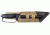 Real Avid X-TAC Tactical Knife &amp; LED Flashlight, Black, 9" AVATAC