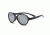 Real Kids Shades Black Aviator Flex Fit Frame with Silver Mirror Lens 4+, Unisex 4SKYBLK