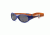 Real Kids Shades Navy/Orange Double Injection Flex Fit Removable Band Frame with PC/Polarized Lens 2+, Boys 2EXPNVORP2