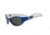 Real Kids Shades Unbreakable Adventure Sunglasses, Caribbean Blue/White Frame with Smoke Lens, Toddler 2ADVCBWH