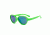 Unbreakable Explorer Sunglasses, Neon Green Frame with Green Mirror Lens, Toddler