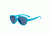 Real Kids Shades Unbreakable Sky Sunglasses, Neon Blue Frame with Blue MIrror Lens, Youth 7SKYNBL