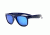 Real Kids Shades Unbreakable Waverunner FlexFit Sunglasses, Blue Frame with Blue Revo Lens, Young Adult 10WAVBLBLR
