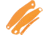 Real Steel E771 G10 Handle Set Orange, G10, Orange, Two Handle SlABS And Backspacer, Orange, 1124-OR