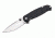 H6 14C28N Sandvik Steel 3.75In Folding Blade Knife, Satin