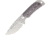 Real Steel Hunter 165 Black Fixed Blade Knife, 2.675in, Standard Edge, Stonewash RS3531