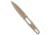 Real Steel Real Steel Astral Dagger Fixed Blade Knife Coyote Tan Steel 3.3" Tan Cerakote, Tan, Bohler K110, adult, BHQ-210379
