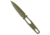 Real Steel Real Steel Astral Dagger Fixed Blade Knife Green Steel 3.3" Green Cerakote, Green, Bohler K110, adult, BHQ-210420