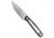 Real Steel Dex Fixed Blade Knife, 3.15in, Bohler M390 Stainless Steel, Drop Point Blade, Carbon Fiber, G-10, Black/White Handle, Black/White/Silver, 7.09 inch, BHQ-221772