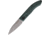 Real Steel Stella Folder Folding Knife, 3 stonewash finish VG-10 stainless blade, Green G10 handle, 7054