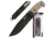 Reapr Brigade Fixed Blade Knife, 5in, 420 Stainless, Black Powdercoated, 11009