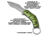 Reapr SLAMR Fixed Blade Knife, 4.75in, 420 Stainless Steel, Matte Stainless, 11010
