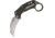 Reate Knives EXO-K Green SW Folding Knife, 4.5in Closed, 3.13in Stonewash Bohler N690 SS Hawkbill Blade, Green Textured Aluminum Handle, EXO-K GREEN SW