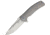 Reate Knives Horizon D Titanium Folding Knife,3.75in,Bohler M390 Steel,Stonewash,Titanium Handle REAHDTI