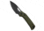 Reate Knives Reate PL-XE Pivot Lock Knife Green Micarta 3.4" Black PVD Nitro-V, Green, Nitro-V, adult, BHQ-211022