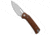 Reate Knives Reate PL-XE Pivot Lock Knife Tan G-10 3.4" SW Nitro-V, Tan, Nitro-V, adult, BHQ-211019