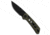Reate Knives Reate PL-XT Drop Point Pivot Lock Knife Green Micarta/Black G-10 3" Black, Black/Green, Nitro-V, adult, BHQ-196597